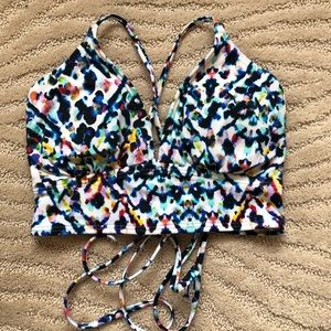 Athleta Tie Back Bikini Top